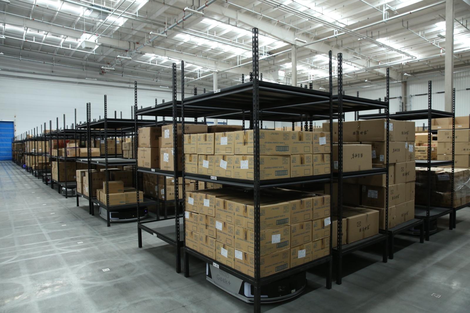 China — AGV Racking Supply Program for Mushiny Intelligence
