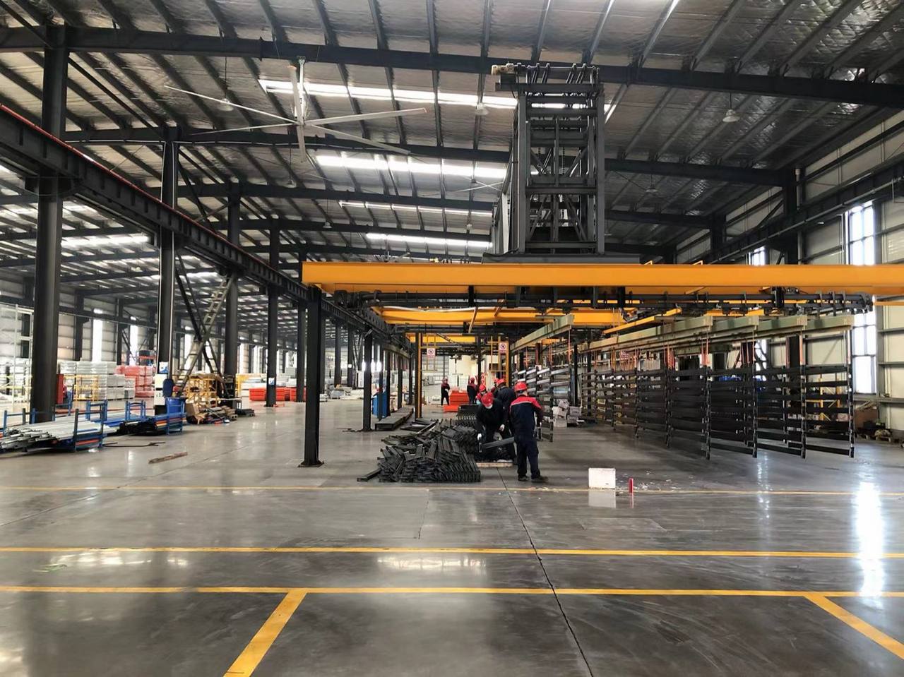 JISE powder coating line